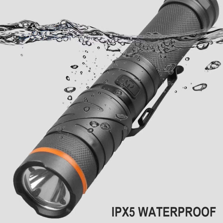90 Degree Foldable Flashlight White / Red / Green Lights Waterproof Magnetic Torch Built In 18650...