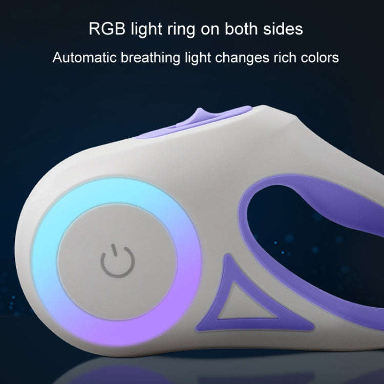 LED Light Luminous Pet Dog Leash Automatic Retractable Dog Walking Leash, Color: 5m Green