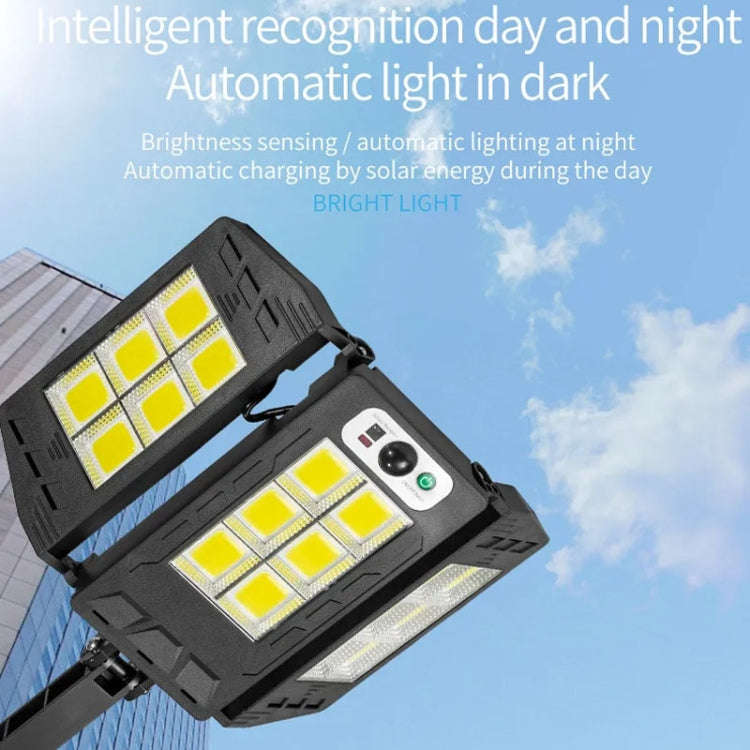 E-SMARTER W796-4 Solar Induction Courtyard Wall Light Smart Outdoor Lamp With Remote Control