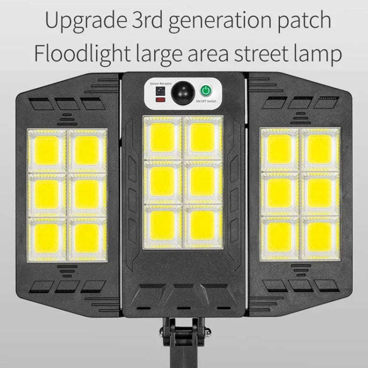 E-SMARTER W796-4 Solar Induction Courtyard Wall Light Smart Outdoor Lamp With Remote Control