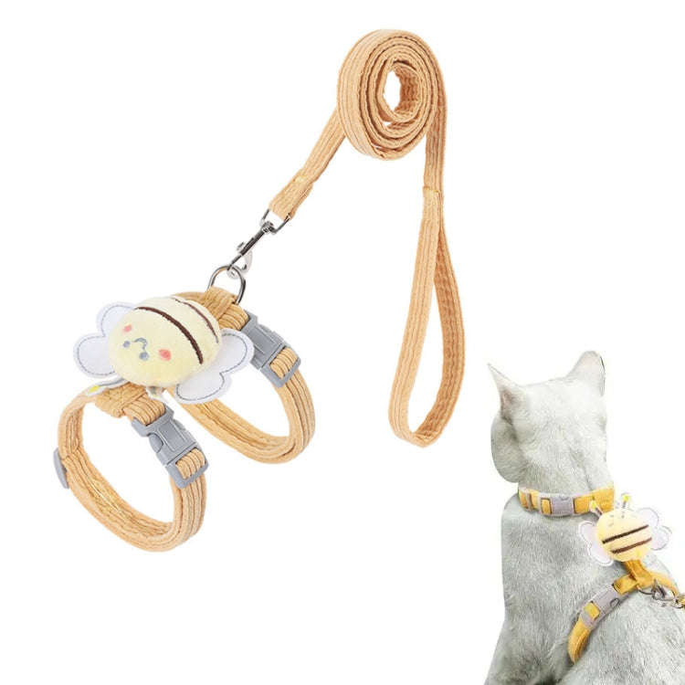 Cats Leash Anti-breakaway Outdoor Adjustable Chest Back Cats Leash, Size: S(Blue)