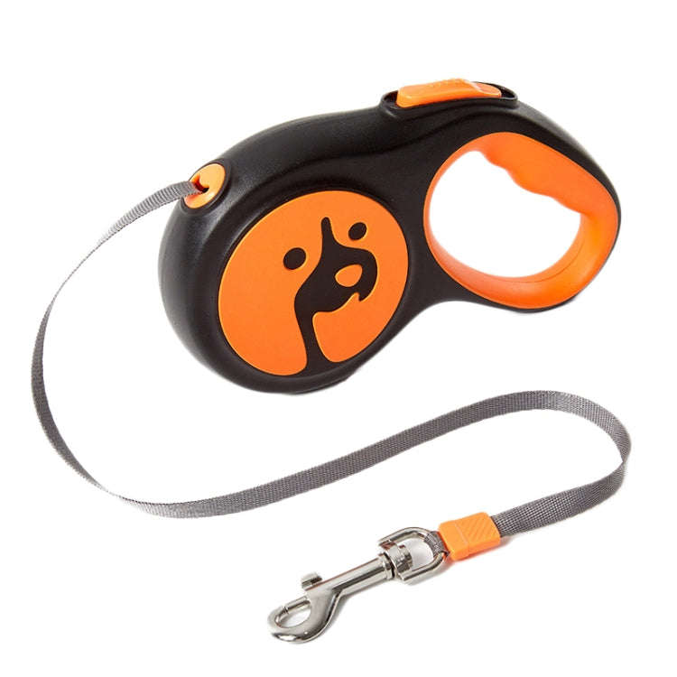 5m Small And Medium Dog Walking Leash Automatic Retractable Portable Pet Leash(Black)