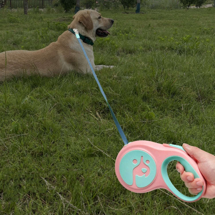 5m Small And Medium Dog Walking Leash Automatic Retractable Portable Pet Leash(Black)