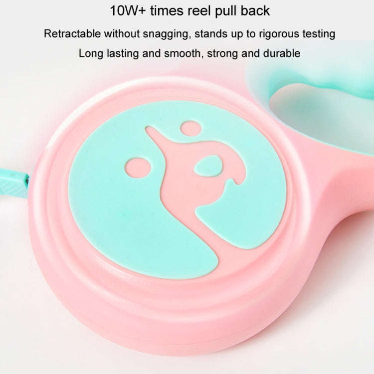 5m Small And Medium Dog Walking Leash Automatic Retractable Portable Pet Leash(Pink)