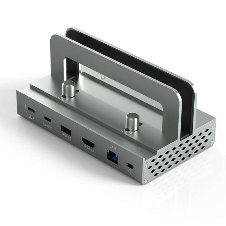 11-in-1 with LAN Blueendless 4K/60Hz Type-C Laptop Vertical Stand HUB Docking Station