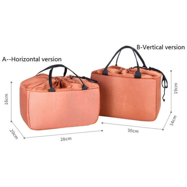 DSLR Camera Handbag Velvet Camera Inner Bag(Horizontal 007L)