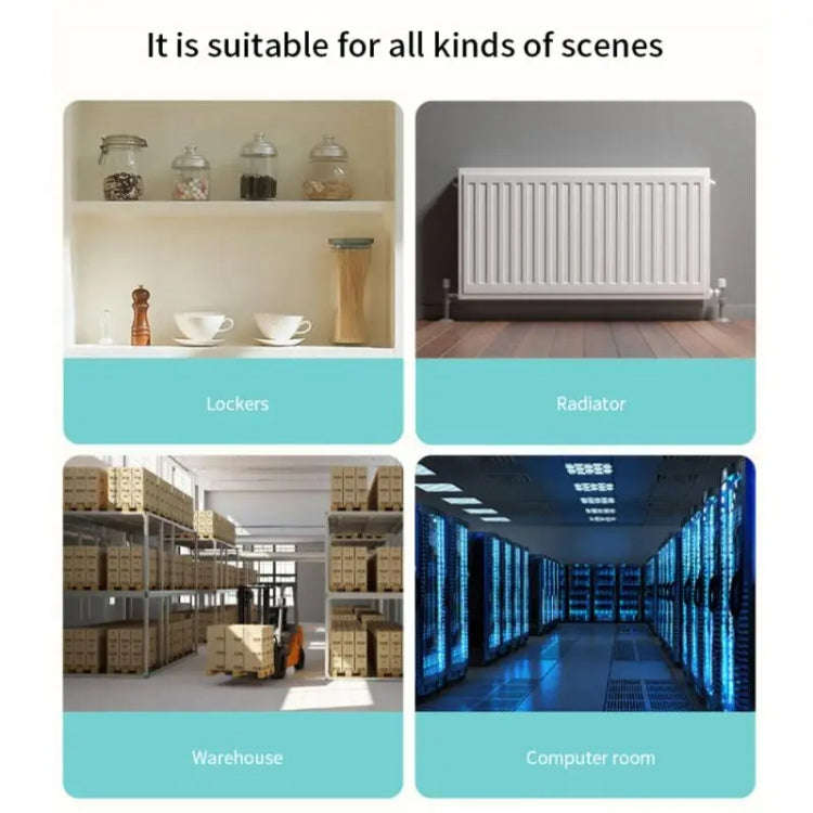 Zigbee Water Leak Detector Water Sensor Alarm Support Tuya APP / Google Assistant / Aleax / Yande...