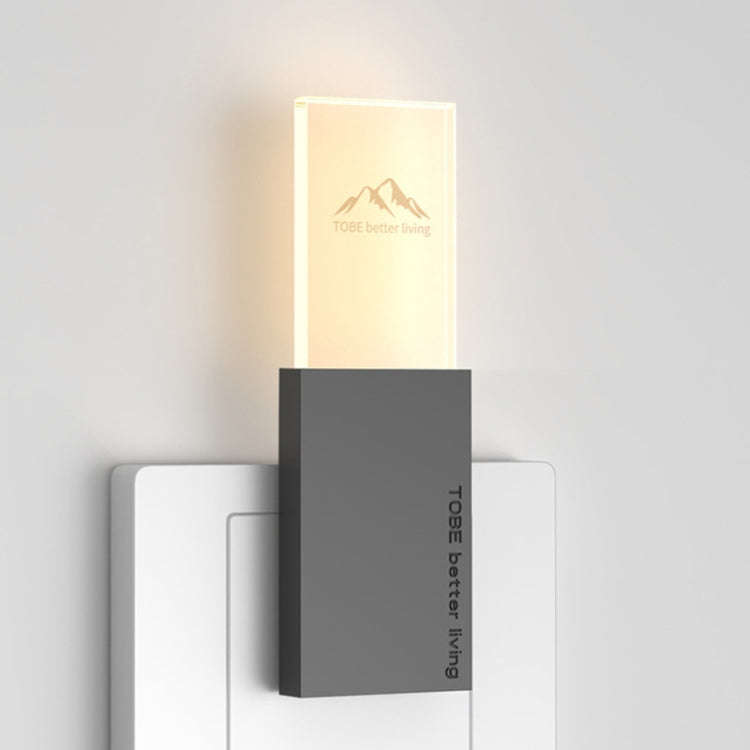 Smart Wall Lamp Night Lights Mini Home Insect Repellent Mouse Repeller(Black)