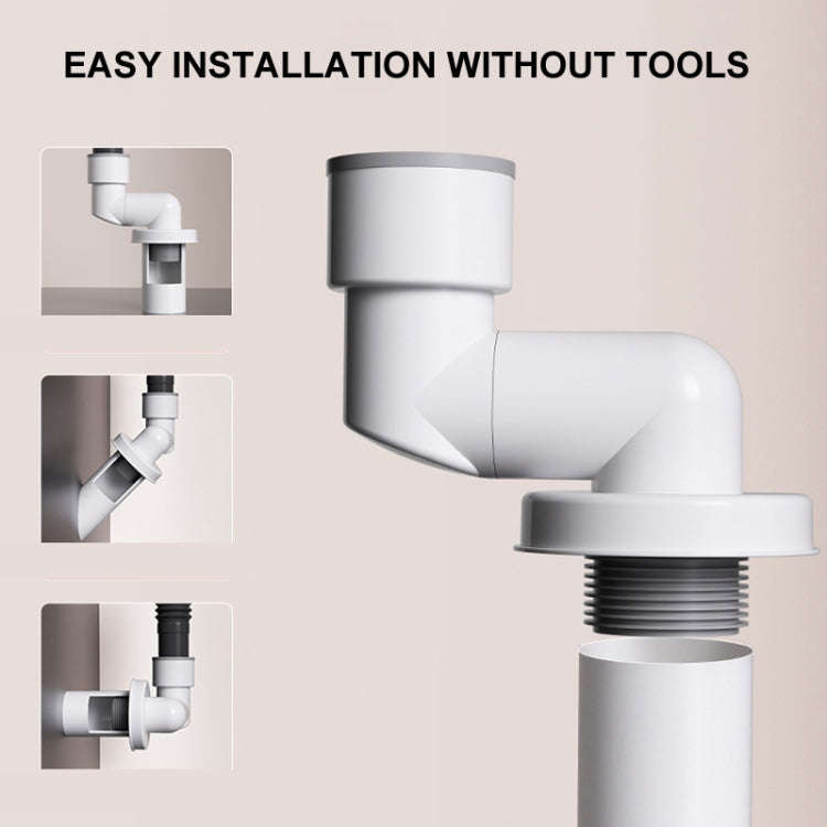 Wall Drain Pipe Seal for Washing Machine, Basin and Sink Drains