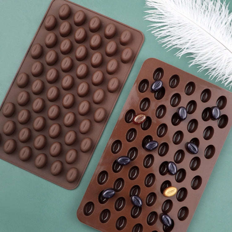 Mini Silicone Candy Chocolate Mold DIY Baking Tools(Chocolate Color)