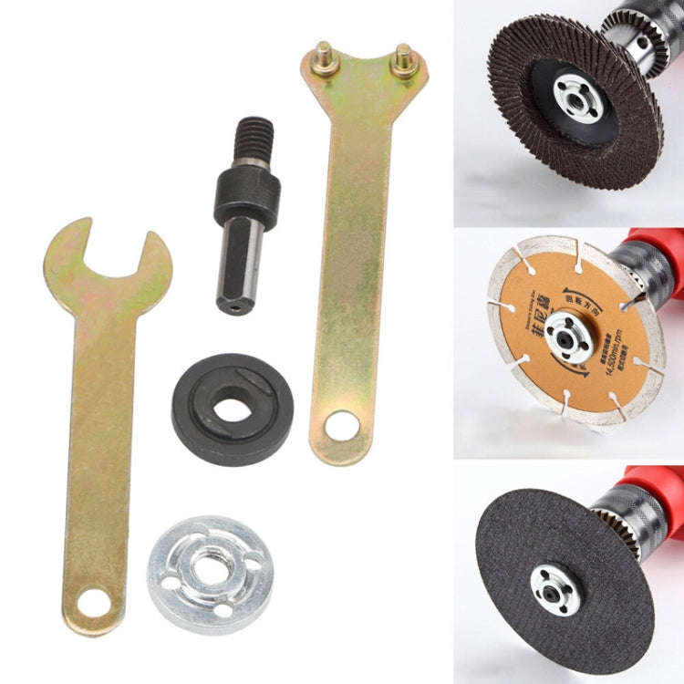 5 In 1 6mm Drill To Angle Grinder Parts Drill To Angle Grinder Connecting Rod