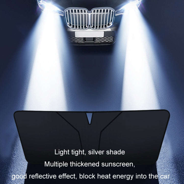 Car Windshield Sun Protection Heat Insulation Special-shaped Sunshade, Size: Large