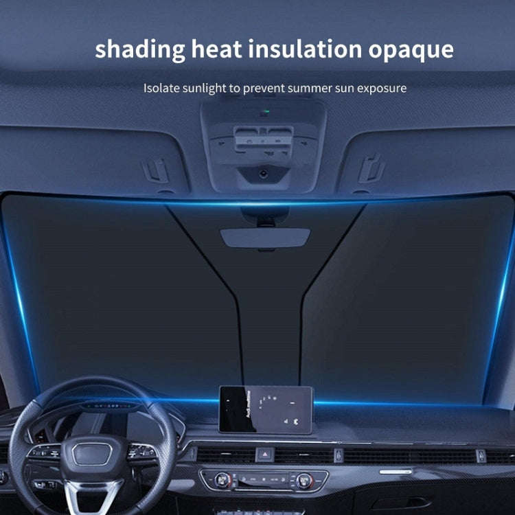 Car Windshield Sun Protection Heat Insulation Special-shaped Sunshade, Size: Large