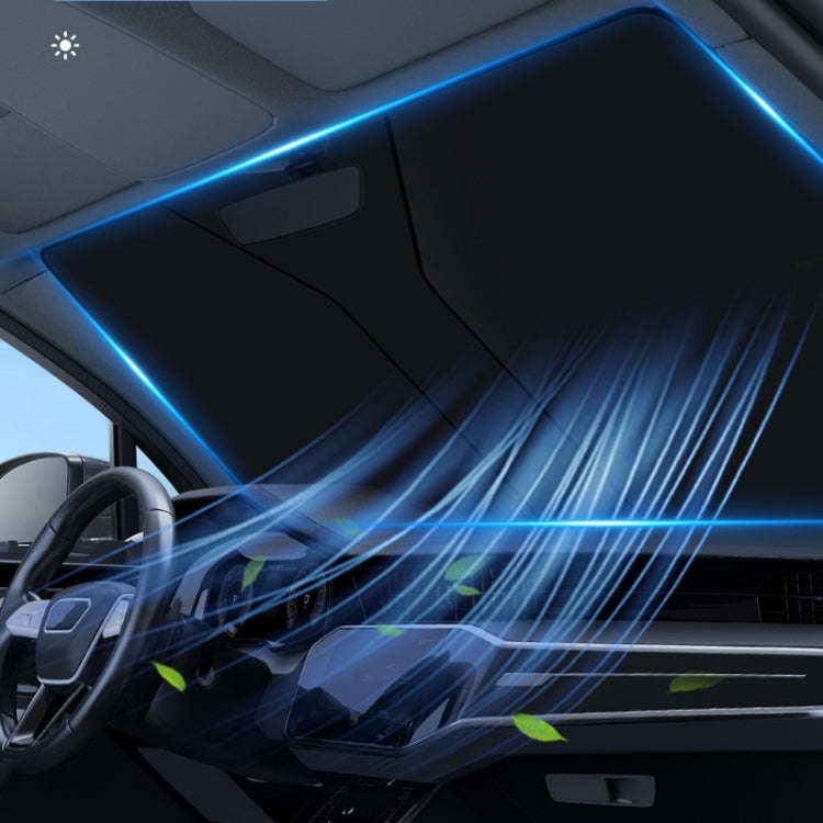 Car Windshield Sun Protection Heat Insulation Special-shaped Sunshade, Size: Large