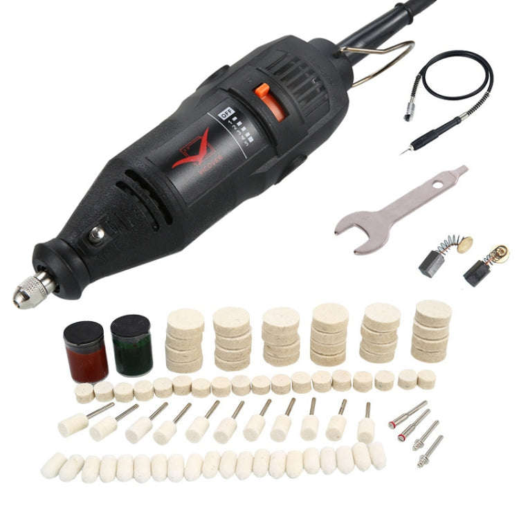 VICOVER Small Adjustable Speed Electrical Grinder Set Jade Carving Pen Polishing Tool EU Plug, Mo...