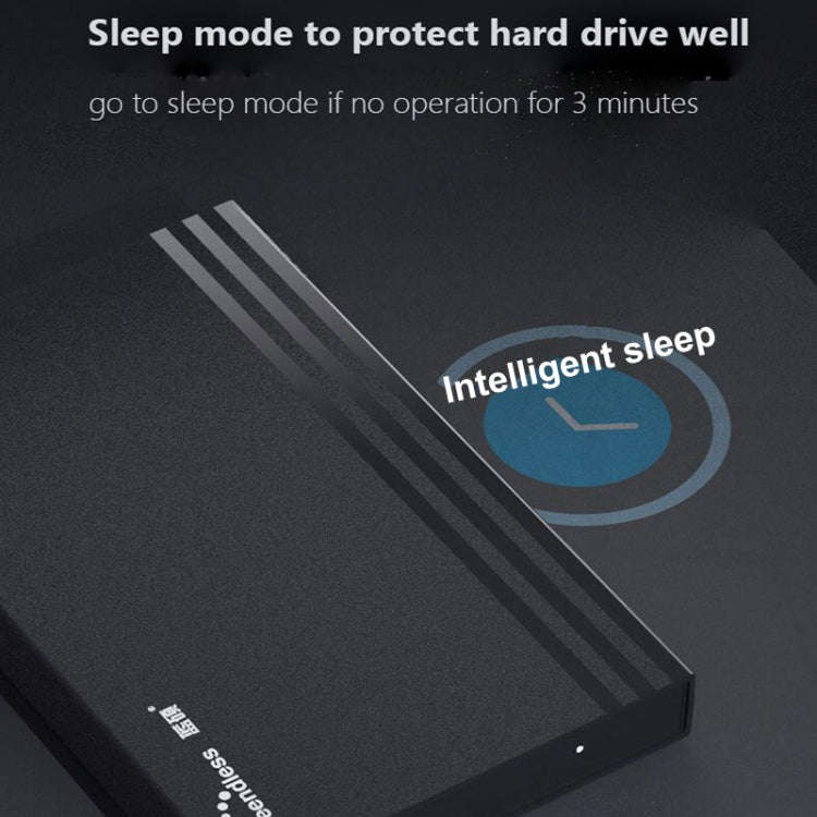 Blueendless MR23S 2.5-inch SATA Mobile Hard Disk Enclosure Tool-free Laptop External SSD, Spec: U...