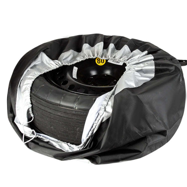 65x37cm 210D Oxford Cloth Car Waterproof Dirt-resistant Tire Protective Cover