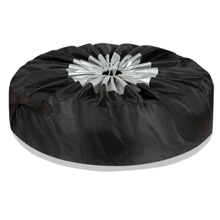 4pcs 65x37cm 210D Oxford Cloth Car Waterproof Dirt-resistant Tire Protective Cover