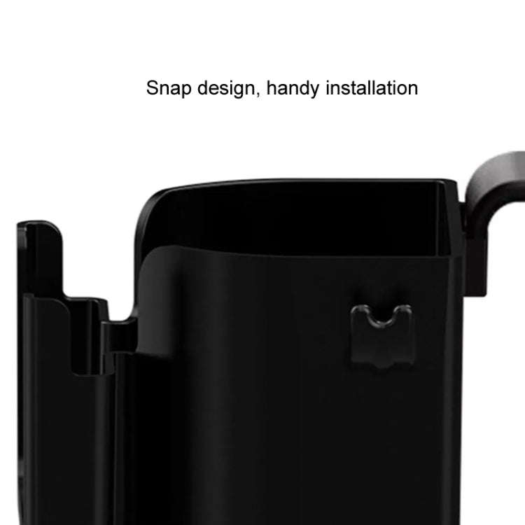 2pcs Car Multifunctional Cup Holder Storage Hook Mobile Phone Holder(Black)