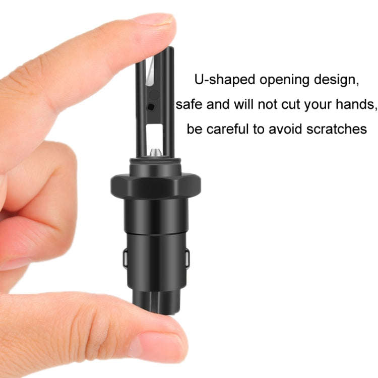 2 In 1 Mini Car Safety Hammer Seat Belt Cutter(Random Color Delivery)
