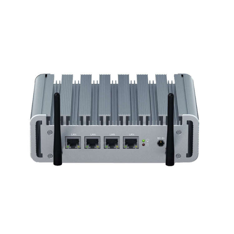 HYSTOU P09B-J4125-4L 8GB DDR4+128GB SSD Industrial Computer Soft Route From 2.5G Multi -Network H...
