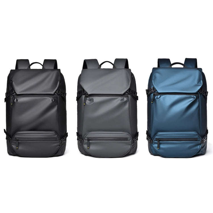 WEPOWER Men Double Shoulder Bag Large-capacity Computer Bag Traveling Backpack(Black)