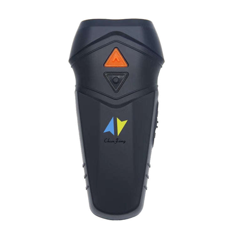Chanfong Ultrasonic Handheld Dog Repeller Portable Dual Probe High Power Stop Barker(Black)