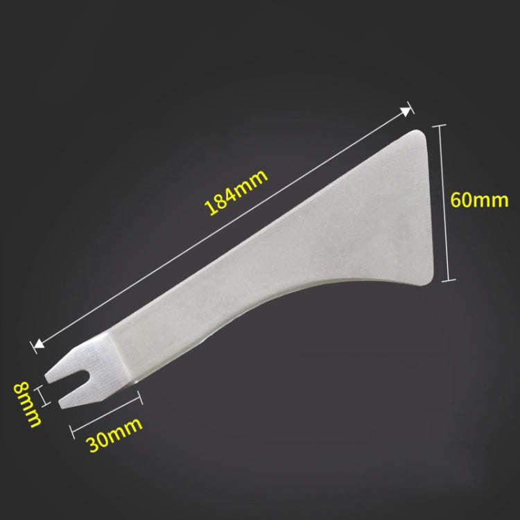 Stainless Steel Car Interior Pry Board Speaker and Door Disassembly Screwdriver Tool(Dual-use)