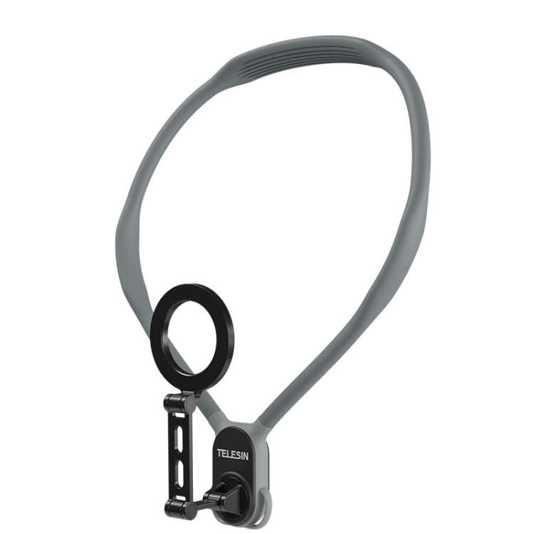TELESIN MNM-002 Magsafe Magnetic Suction Mobile Phone Hanging Neck POV Viewing Angle Lazy Stand(G...