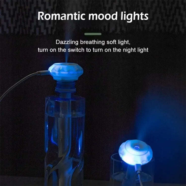 USB Plug-in Mini Portable Detachable Car Humidifier, Spec: Humidifier+3sets Sticks