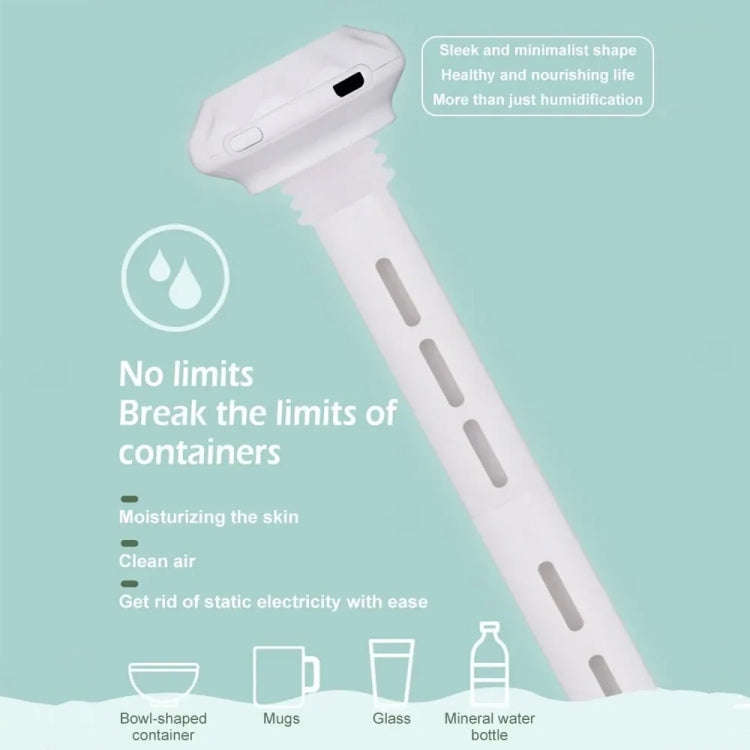 USB Plug-in Mini Portable Detachable Car Humidifier, Spec: Humidifier+3sets Sticks