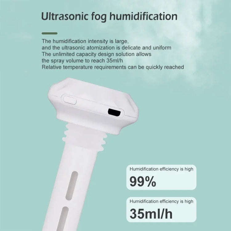 USB Plug-in Mini Portable Detachable Car Humidifier, Spec: Humidifier+3sets Sticks