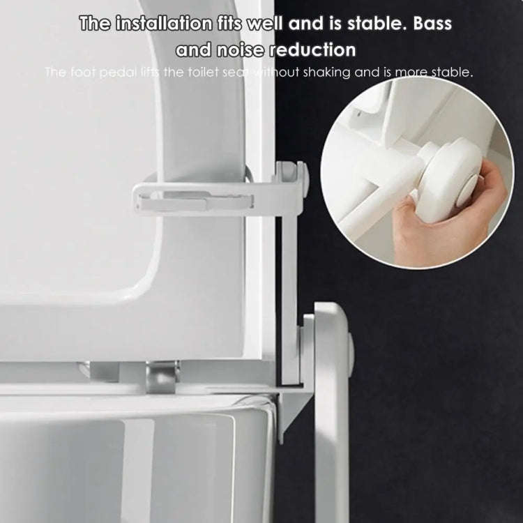 Foot Pedal Toilet Lid Lifter Touch Free Anti-dirty Toilet Seat Lifter Fits Most Toilets