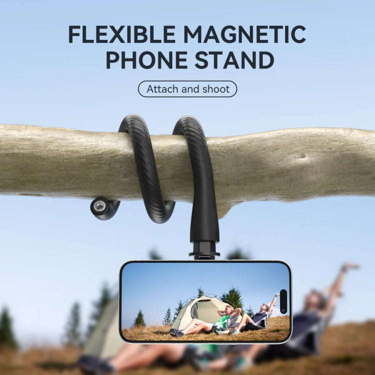 TELESIN P3-FM-01 Flexible Magnetic Fast Disassembly Magsafe Mobile Phone Bracket Sports Camera En...