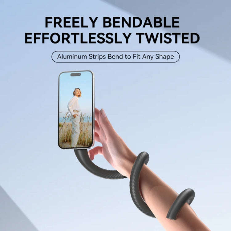 TELESIN P3-FM-01 Flexible Magnetic Fast Disassembly Magsafe Mobile Phone Bracket Sports Camera En...