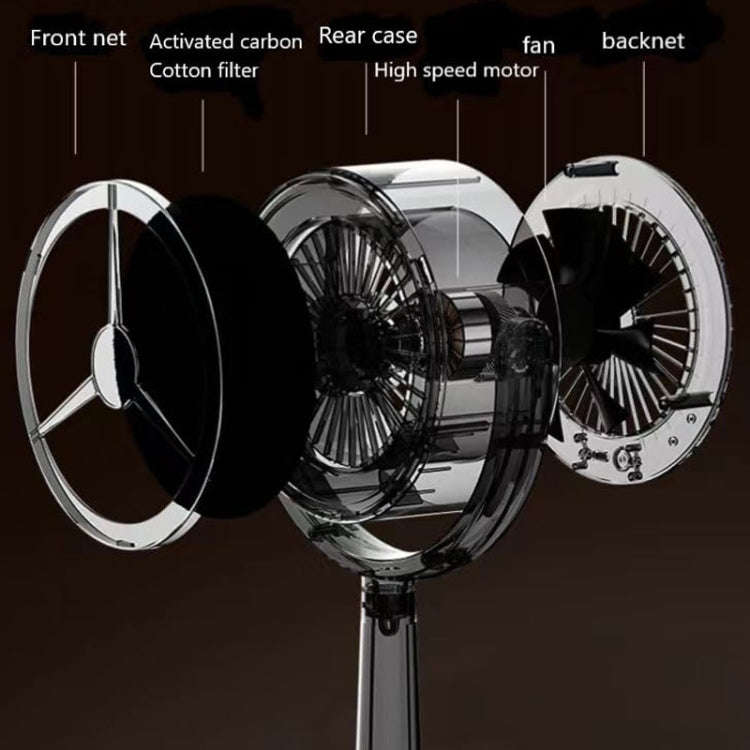 USB Direct Plug Small Desktop Range Hood Mini Portable Desktop Range Hood