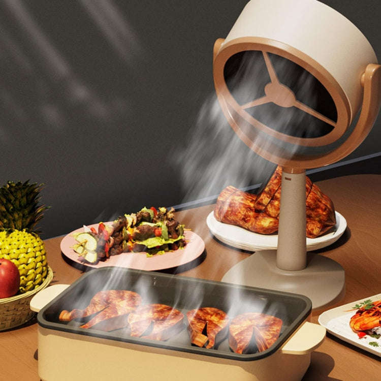 Charging Small Desktop Range Hood Mini Portable Desktop Range Hood