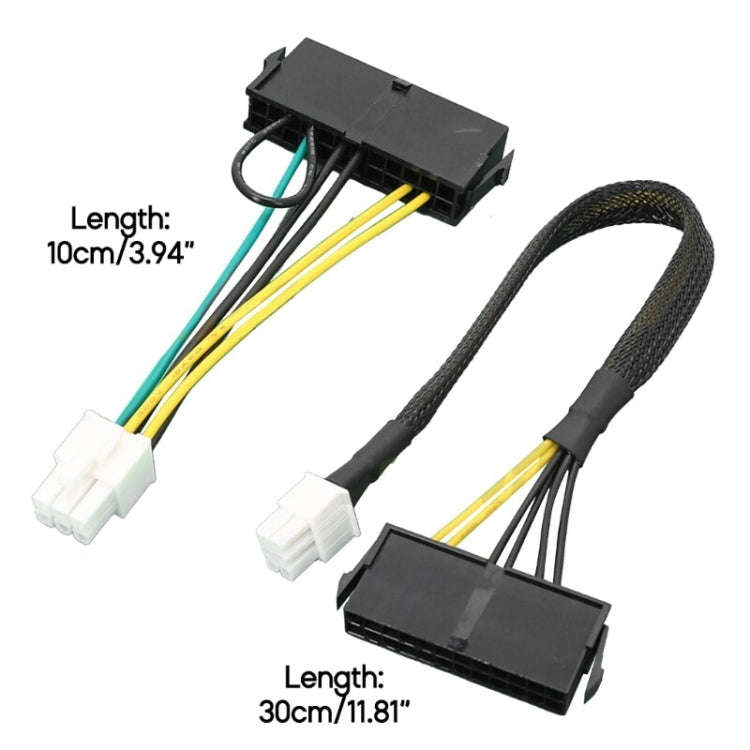 For Acer 24P To 6P ATX Power Supply Motherboard Conversion Cable, Model: Set Net 30cm