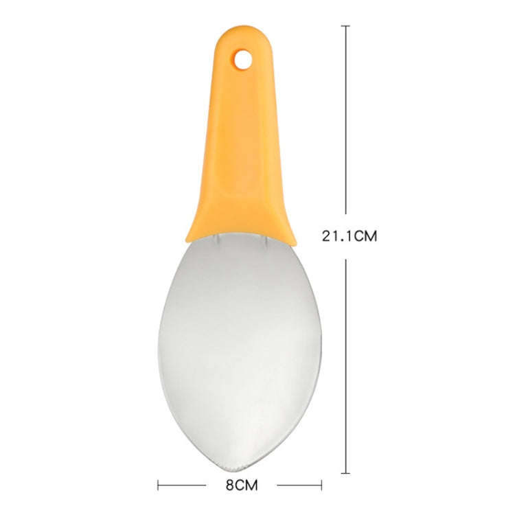 Mango Slicing and Dicing Tool Multifunctional Stainless Steel Fruit Peel Separator(1pcs)