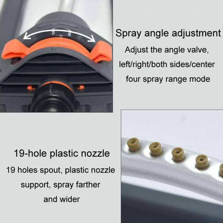 Automatic Swing Sprinkler Garden Lawn Watering Nozzle Garden Sprinkler Nozzle(19 Holes)