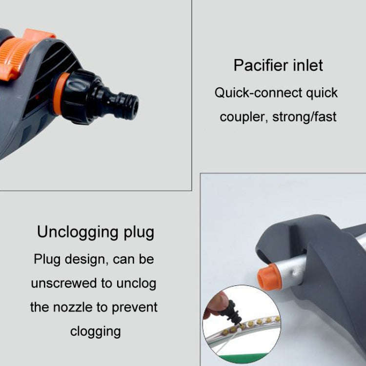 Automatic Swing Sprinkler Garden Lawn Watering Nozzle Garden Sprinkler Nozzle(19 Holes)