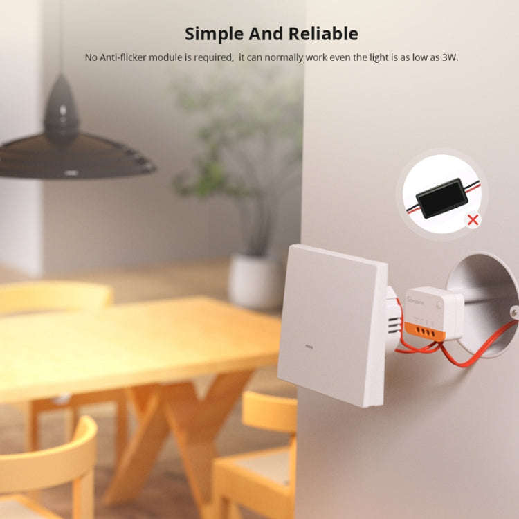 SONOFF ZBMINI L2 Single Fire Dual Control Intelligent On/Off Switch Module Cell Phone Remote Voic...
