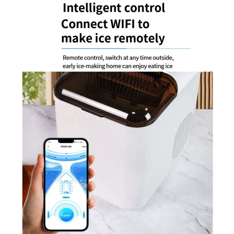 Small Multifunctional Remote Control Ice Maker(US Plug)