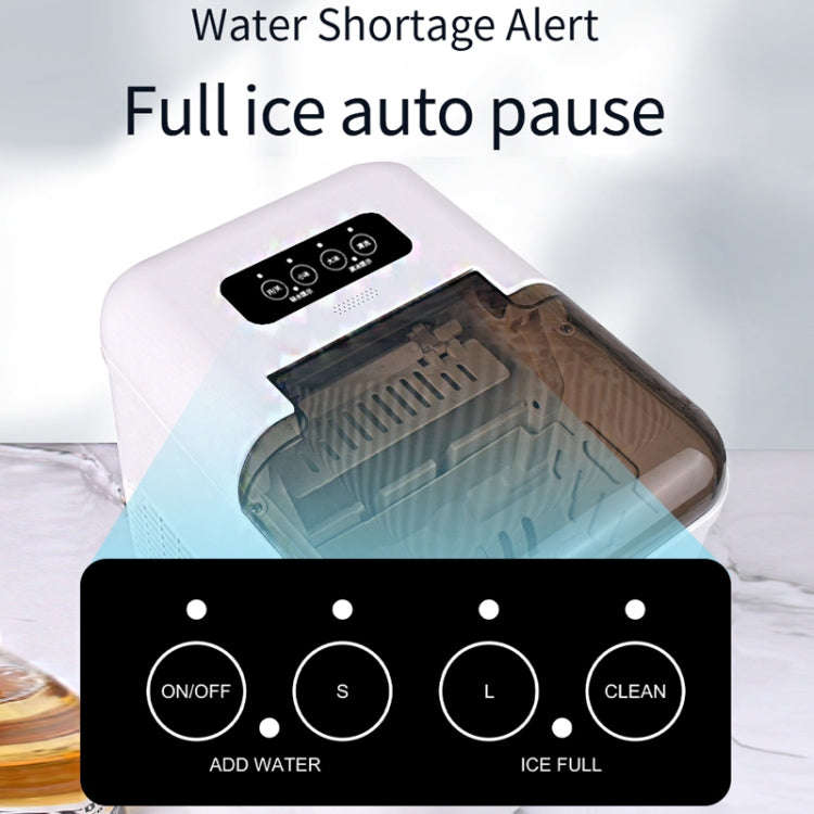 Small Multifunctional Remote Control Ice Maker(US Plug)