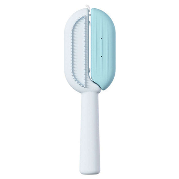 Pet Massage Combs With Water Tank Cleaning Comb Hair Care And Grooming Brush(Blue)