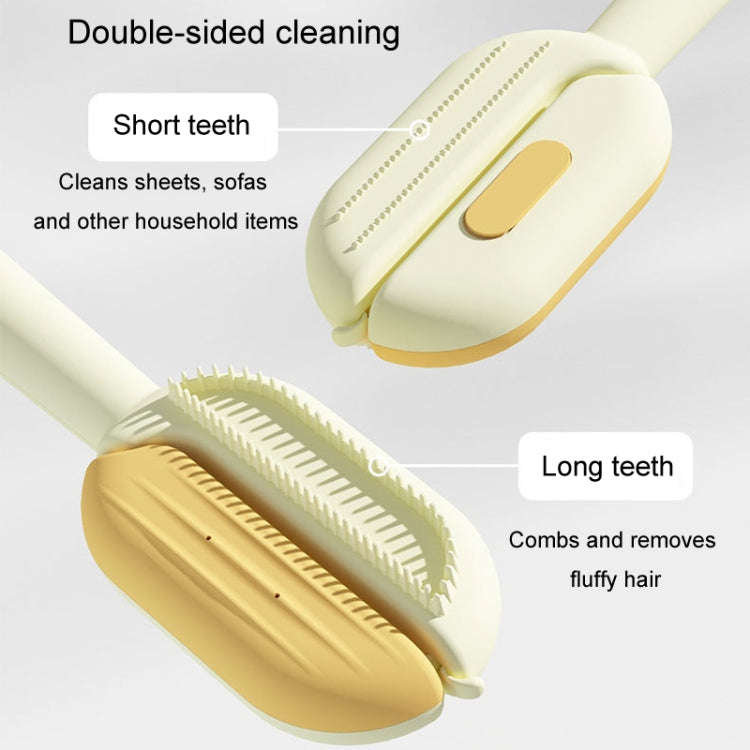 Pet Massage Combs With Water Tank Cleaning Comb Hair Care And Grooming Brush(Blue)