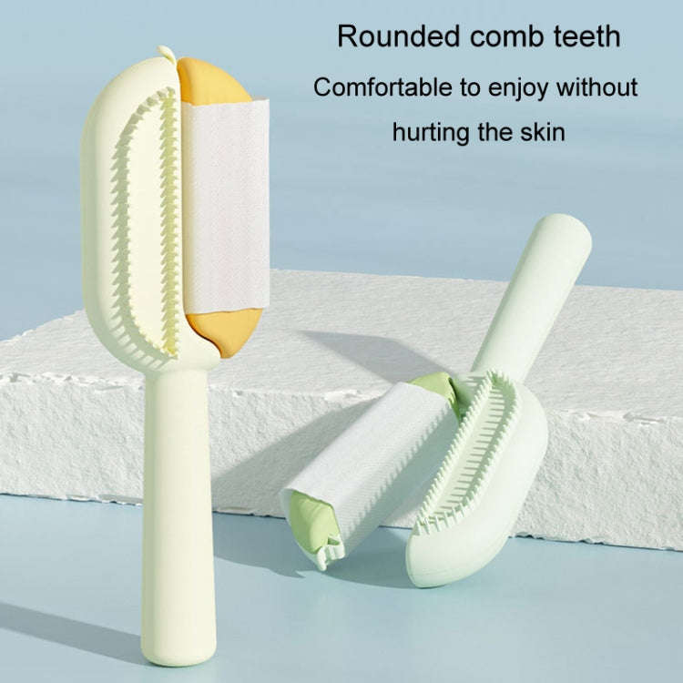Pet Massage Combs With Water Tank Cleaning Comb Hair Care And Grooming Brush(Blue)