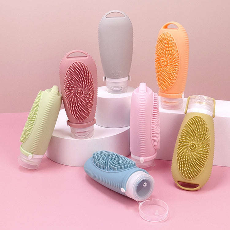 100ml Shower Bath Brush Dispenser Bottle Travel Portable Shampoo Cosmetic Lotion Dispenser Bottle...