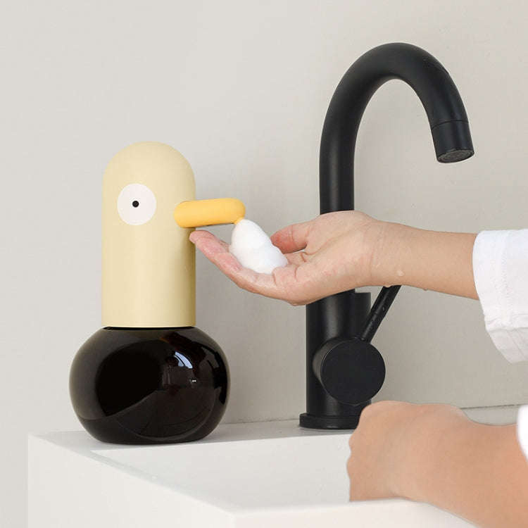 Cute Duck Automatic Foam Soap Dispenser Rechargeable Touchless Hand Washing Machine For Bathroom ...
