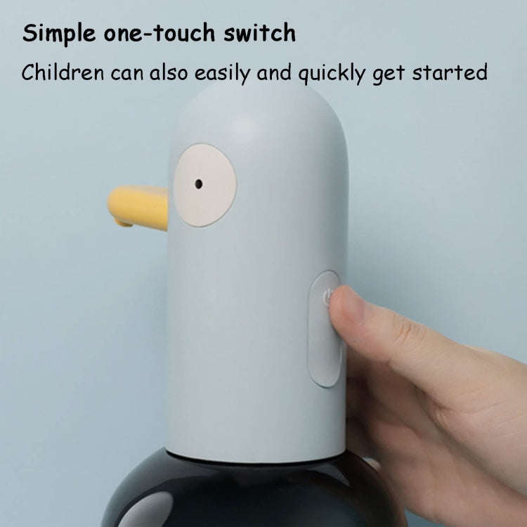 Cute Duck Automatic Foam Soap Dispenser Rechargeable Touchless Hand Washing Machine For Bathroom ...
